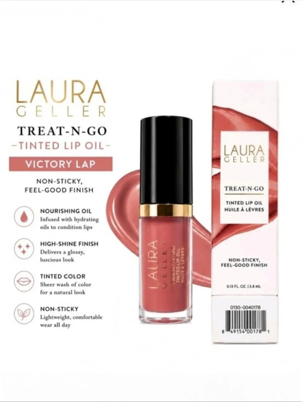 Laura Geller Treat-N-Go Tinted Lip Oil Bundle NEW!